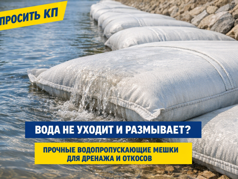 Калькулятор веса и объема мешков из геотекстиля (расчет партии)